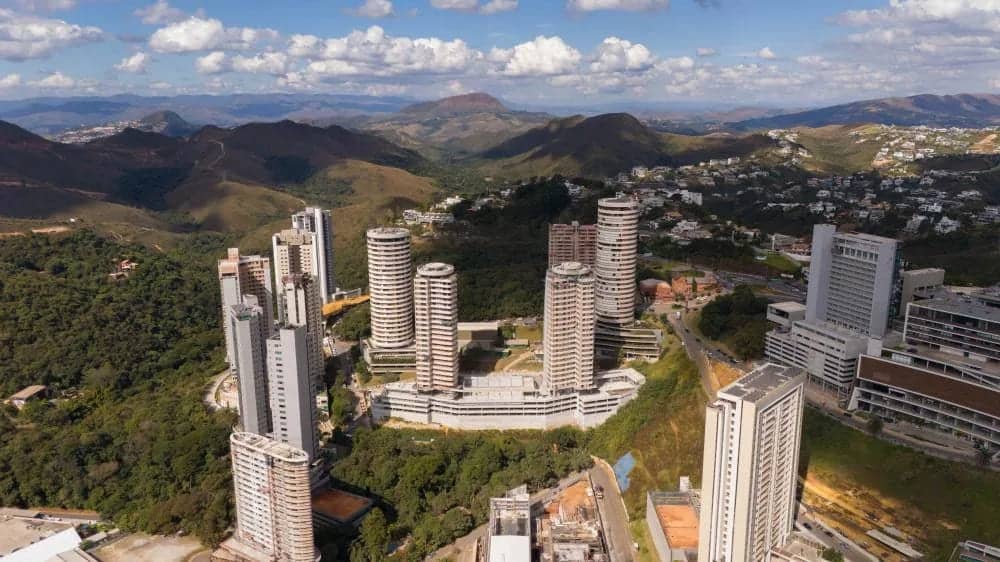 Vista aérea de Nova Lima