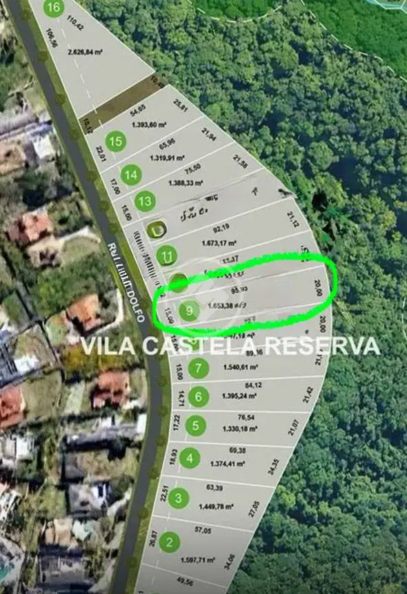 Lote em condomínio com 1.561 m² à venda na Vila Castela, Nova Lima — Vila Castela, Nova Lima