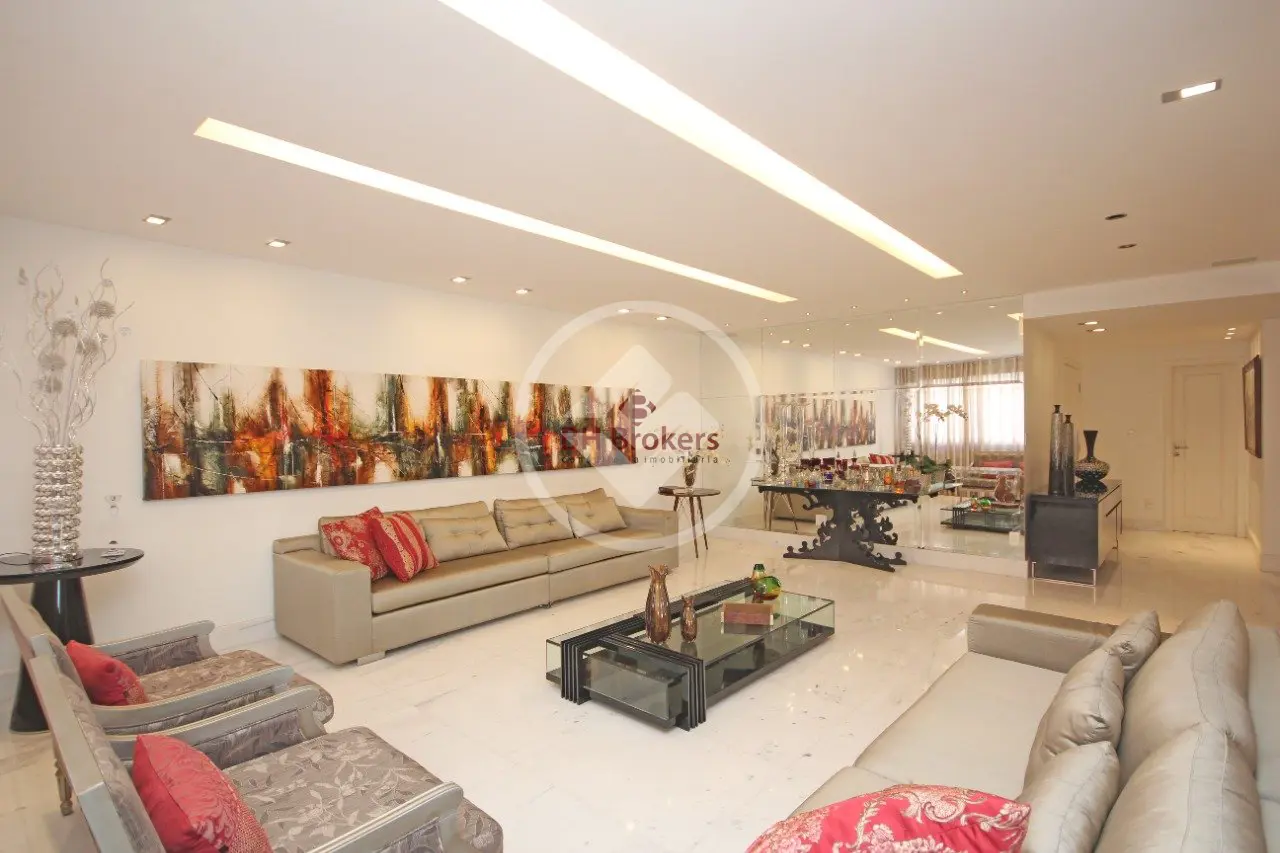 Apartamento com 4 suítes e 271 m² à venda no Belvedere, Belo Horizonte — Belvedere, Belo Horizonte