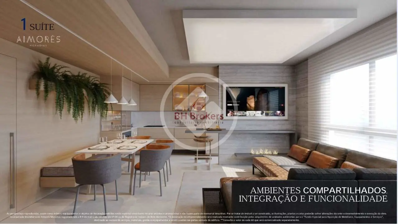 Apartamento com 2 suítes e 90 m² à venda no Lourdes, Belo Horizonte — Lourdes, Belo Horizonte