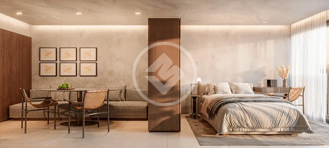 Apartamento com 1 quarto e 37 m² à venda na Cidade Jardim, Belo Horizonte — Cidade Jardim, Belo Horizonte